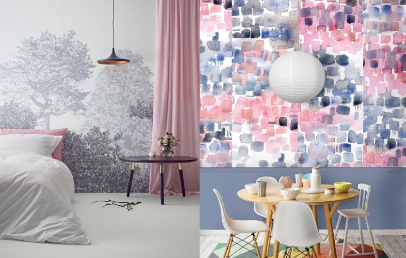 Jeśli boisz się dużych wzorów postaw na mniej przyciągający uwagę abstrakcję na przykład ciapki z