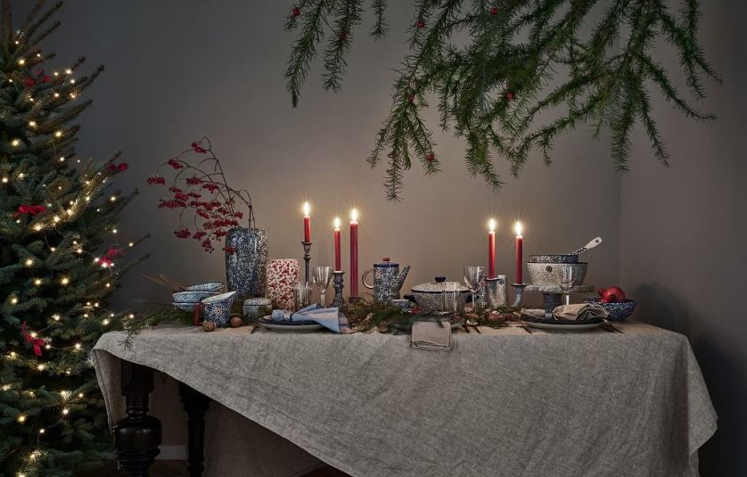 zastawa na stół świąteczny bolesławiec