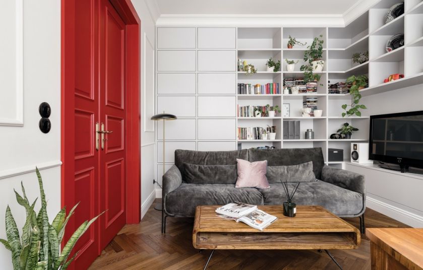 małe mieszkanie 58 m2 aranżacje