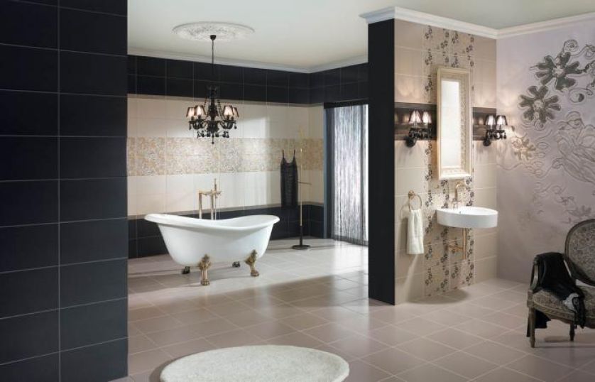 Kolekcja płytek Otylia/Dessous nawiązuje do wzoru koronki. Za podłogowe zapłacimy 52 zł/m², za ścienne – 53 zł/m², a za