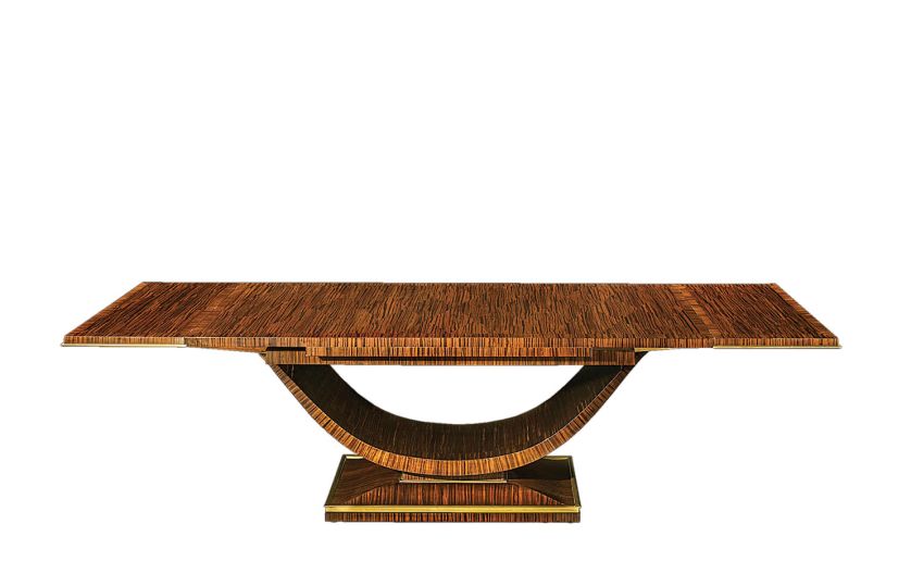 Émile-Jacques Ruhlmann, stół z drewna satynowego, 1933 r.