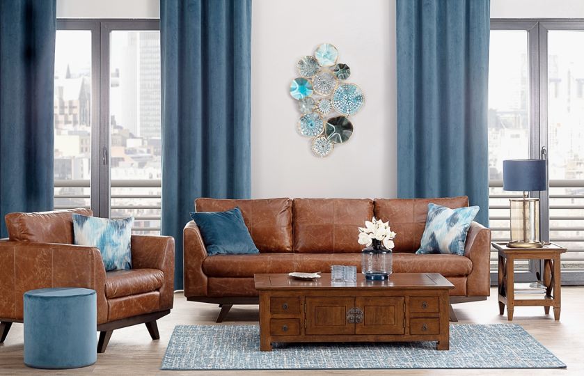 sofa z naturalnej skóry