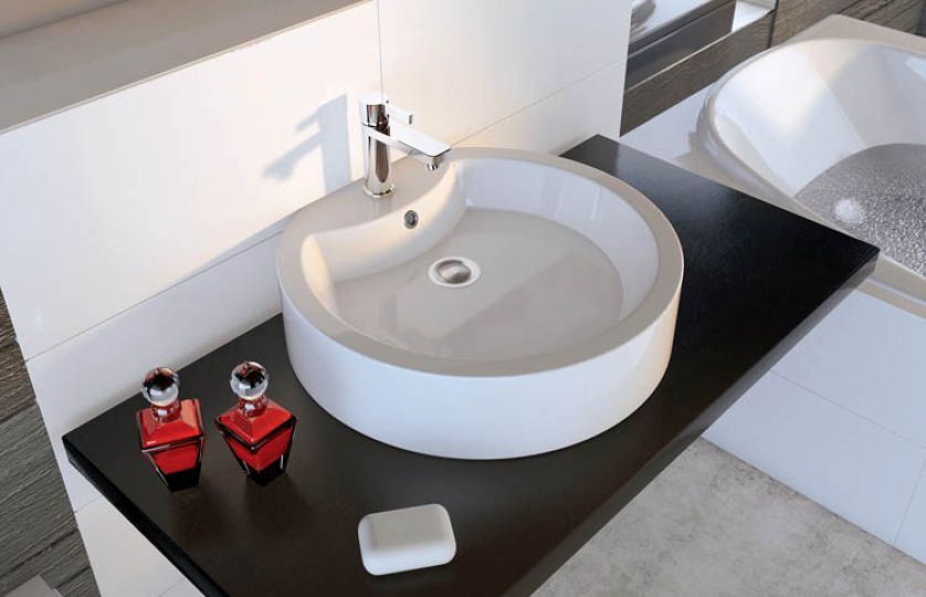 Jednouchwytowa bateria umywalkowa z regulowaną temperaturą. Siedem lat gwarancji, cena – 249 zł. DEANTE