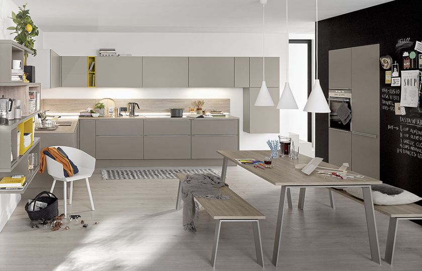 Ławki to dobra alternatywa dla krzeseł, zajmują mniej miejsca, mieszczą więcej osób, NOLTE