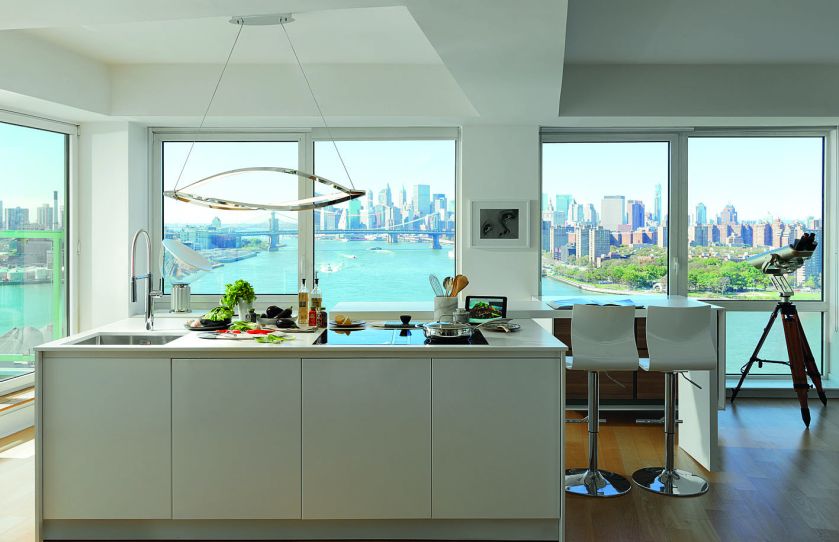 PESCARA XL SEMI-PRO, bateria z półprofesjonalną ruchomą wylewką (1799 zł), zlewozmywak stalowy Planar (1999 zł)