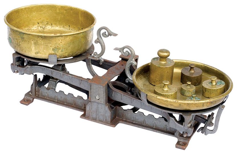 Stołowe, system beranger. Wagi kiedyś i dziś