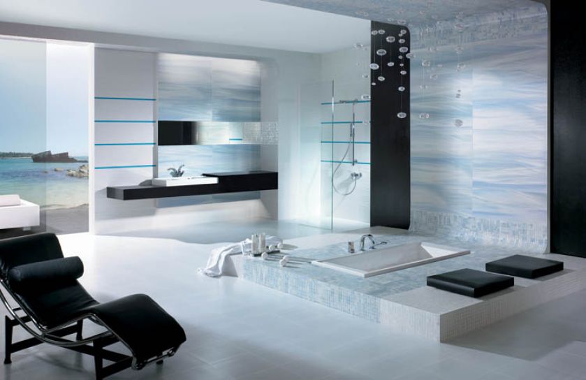 Jak morska bryza. Aranżacja PARADYŻ. Domowe SPA