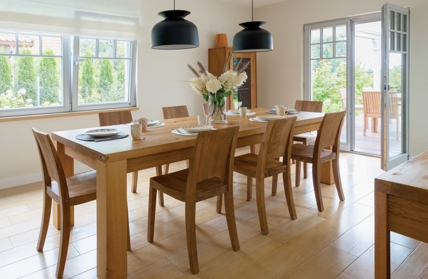 wnętrza domku letniskowego