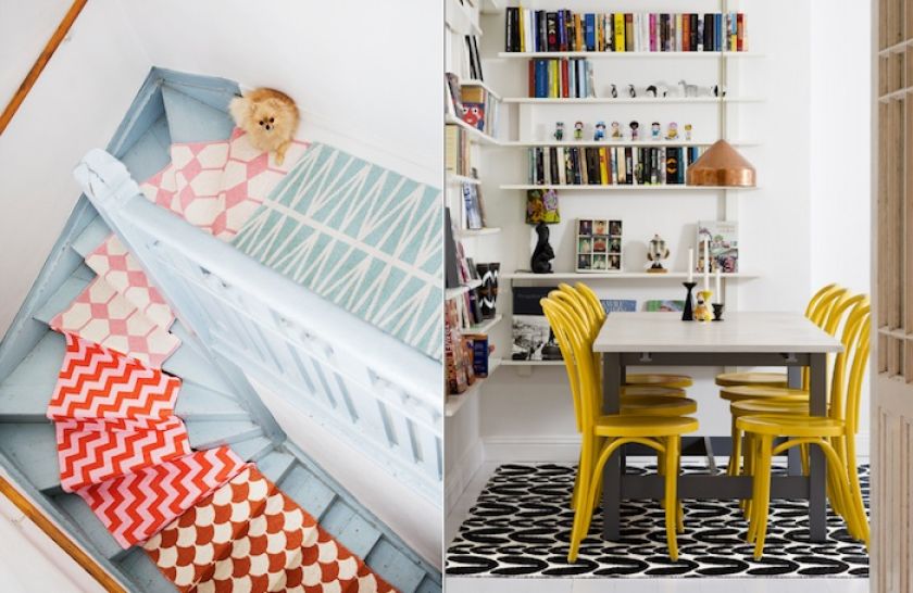 Wzorzyste dywany na balkon i taras