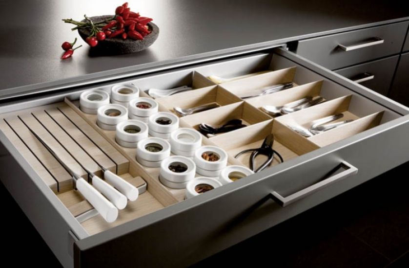 Miejsce na kuchenne drobiazgi