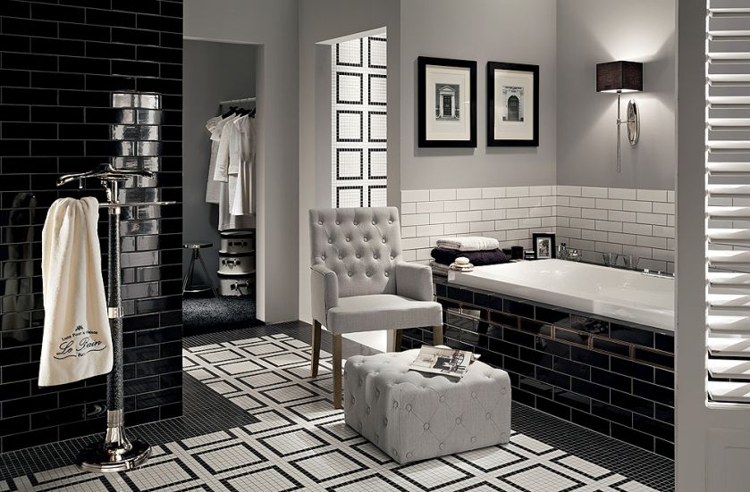 Płytki zaprojektowane przez Macieja Zienia.