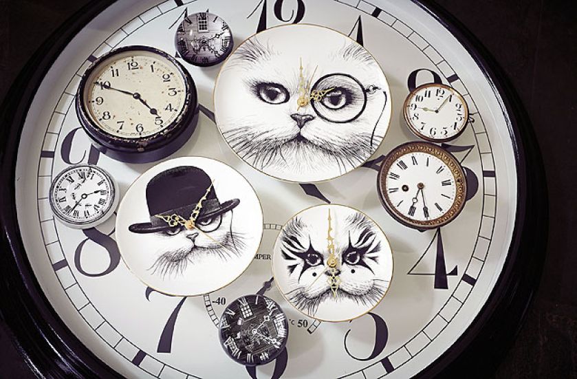 Zegary z serii Tick Tock. Rory Dobner: pod wąs