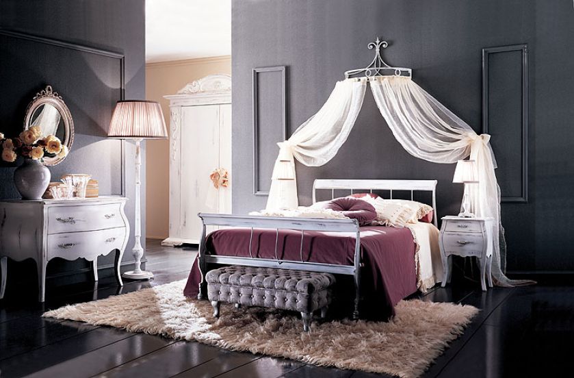 Romantyczne sypialnie
