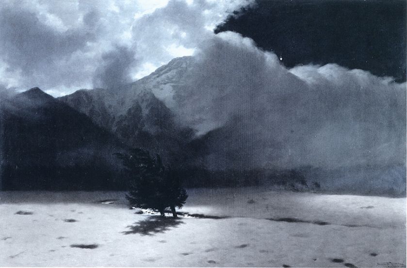 Stanisław Witkiewicz Wiatr halny , 1895 r.