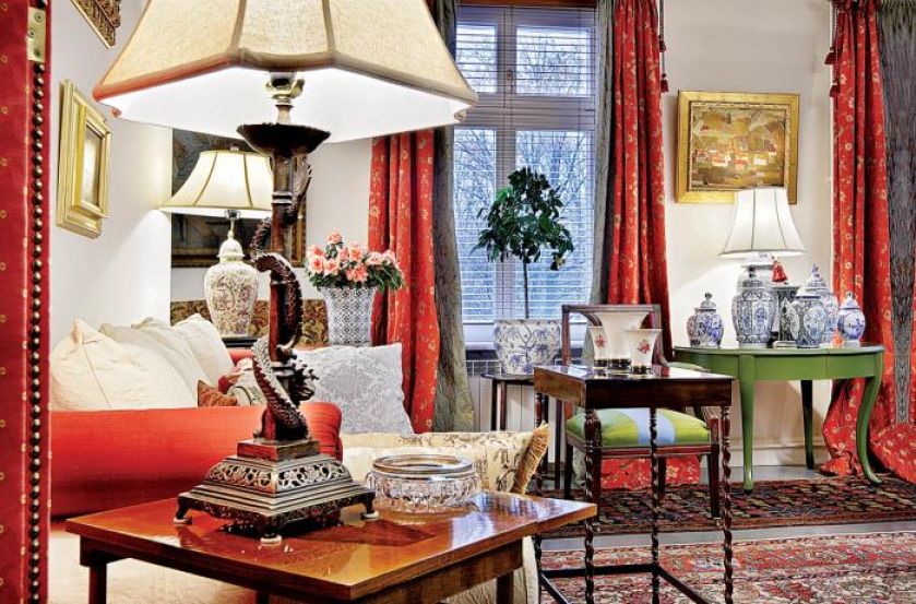 Magia wzorów. Łazienka, tkaniny, kuchnia, sypialnia, mieszkanie, kolekcja, salon, barok