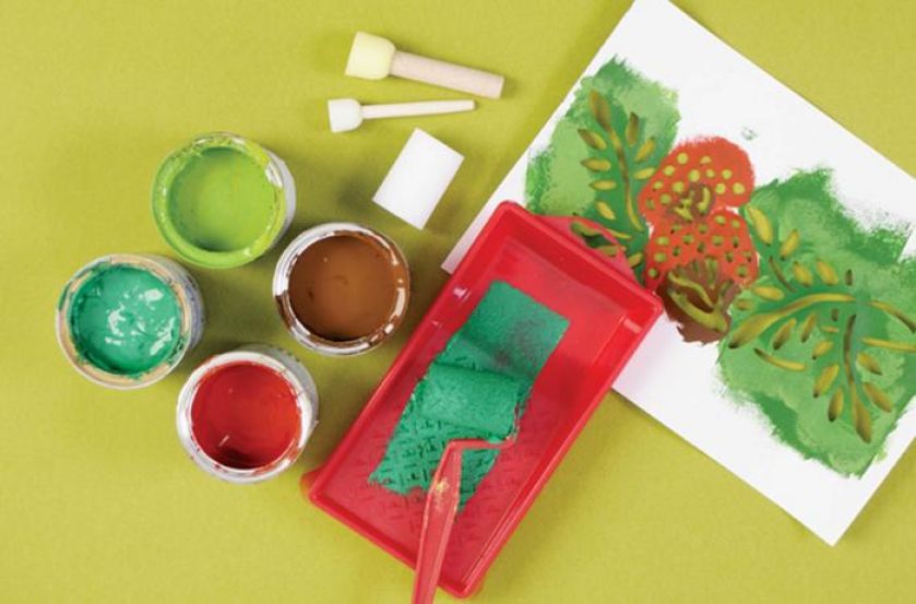 Materiały potrzebne do wykonania fresku