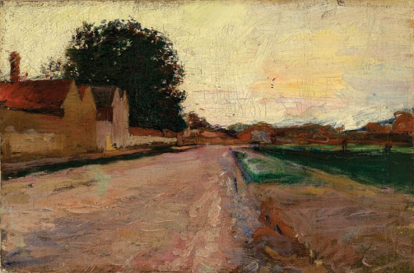 Ludwik de Laveaux, Droga wiejska , MUZEUM NARODOWE WE WROCŁAWIU