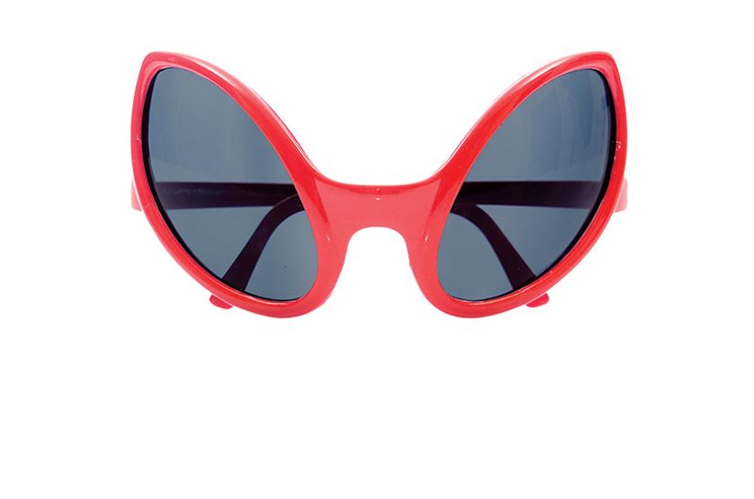 Kosmiczne okulary wykonane ze szkła i plastiku, Stany Zjednoczone, lata 70.