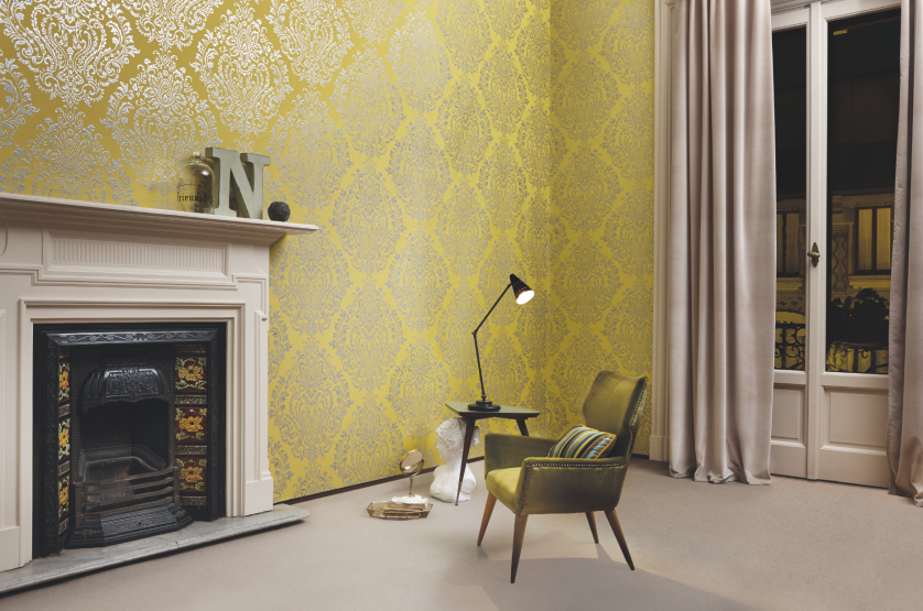 Tapety z jedwabiu, satyny i aksamitu