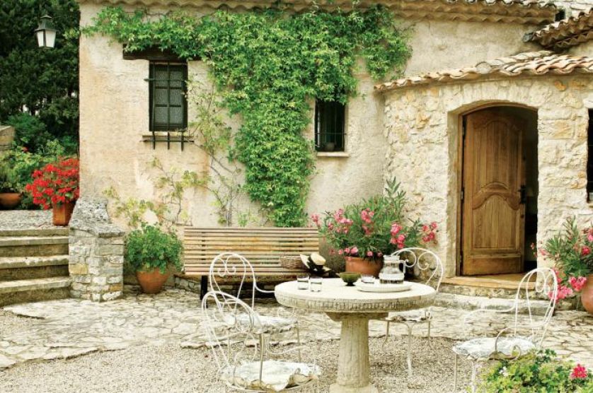 Kamienna hacjenda z widokami. Kamienna hacjenda z widokami