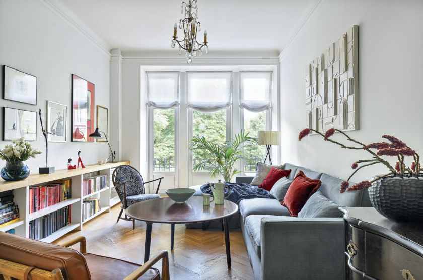 mieszkanie w eklektycznym stylu