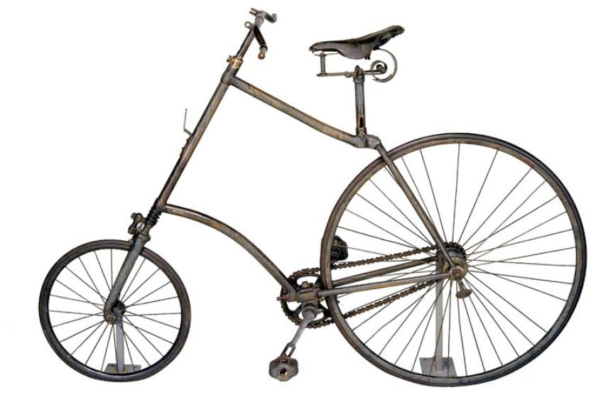 Rower ze słynnej fabryki Humbera, 1888 r. Fot. Forum