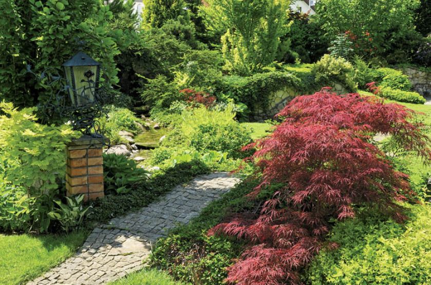 Aranżacja ogrodu nad rzeką