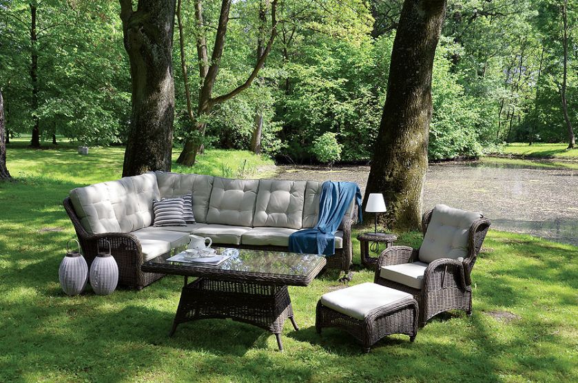 Zestaw wypoczynkowy. Meble do ogrodu: jak urządzić letni salon