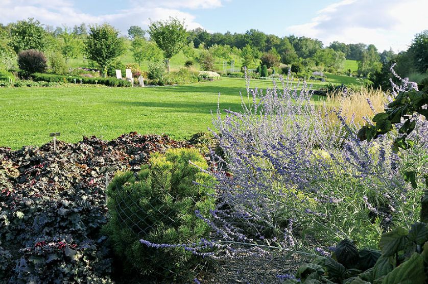 Kto szuka pomysłu na własny ogród, powinien zajrzeć na Dolny Śląsk do Wojsławic.