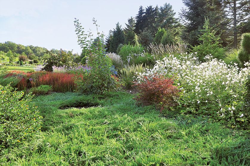 Kto szuka pomysłu na własny ogród, powinien zajrzeć na Dolny Śląsk do Wojsławic.