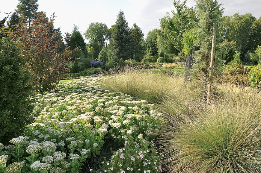 Kto szuka pomysłu na własny ogród, powinien zajrzeć na Dolny Śląsk do Wojsławic.
