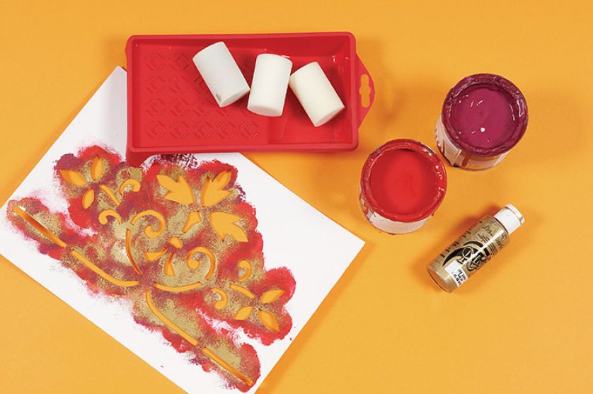 Potrzebne przybory. Wiktoriański wzór