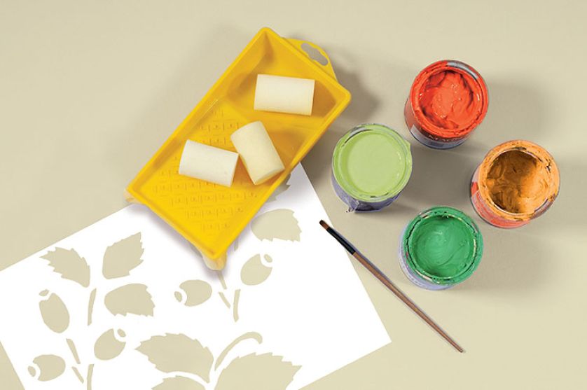 Przybory potrzebne do wykonania wzoru