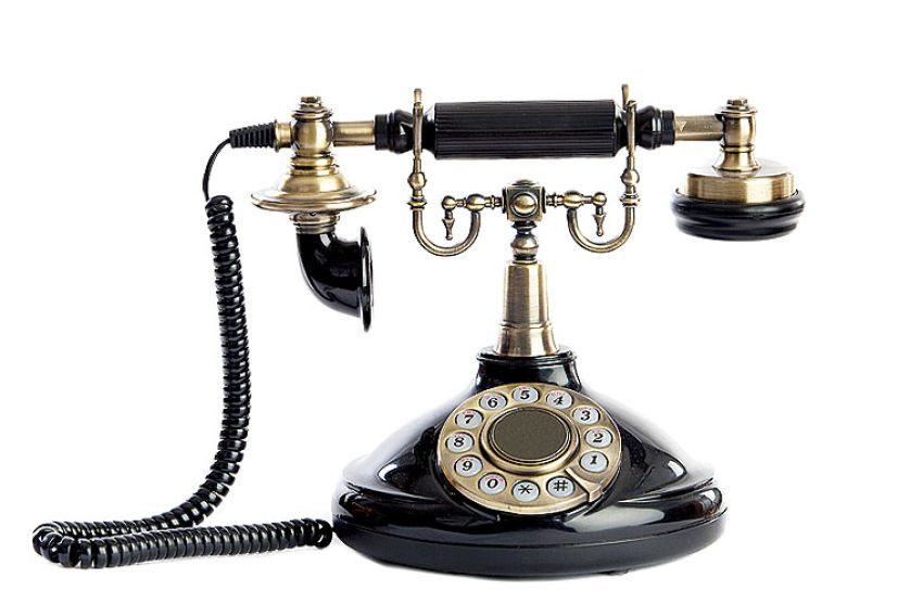 Replika modelu z lat 20. Historia telefonu