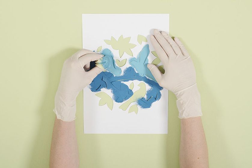 Udekoruj ściany lub meble. Wzór podpatrzony w lesie