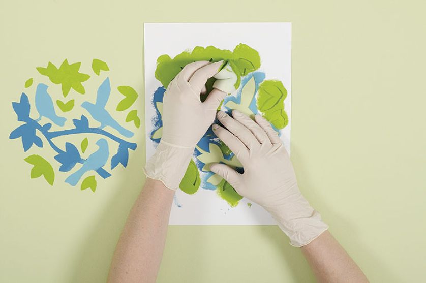 Udekoruj ściany lub meble. Wzór podpatrzony w lesie