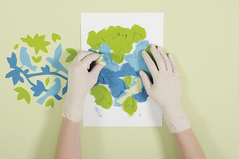 Udekoruj ściany lub meble. Wzór podpatrzony w lesie