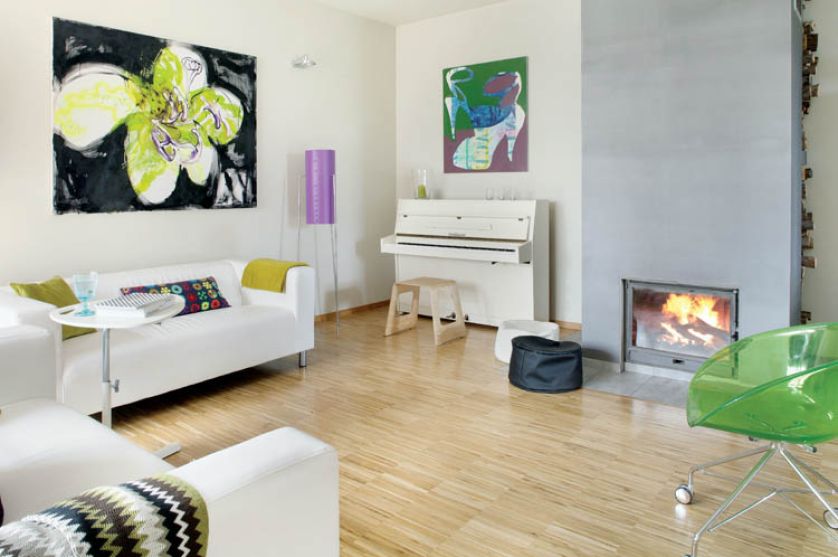 We wnętrzu widać wyraźnie fascynację stylem skandynawskim. Agata zakochała się w Finlandii, gdy pierwszy raz