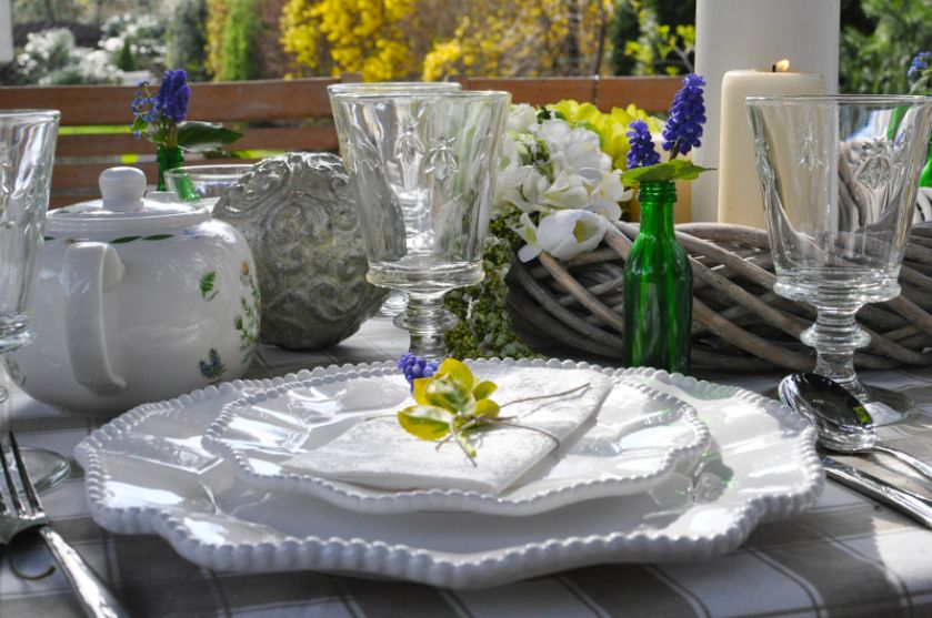 Wiosenne przyjęcie w ogrodzie