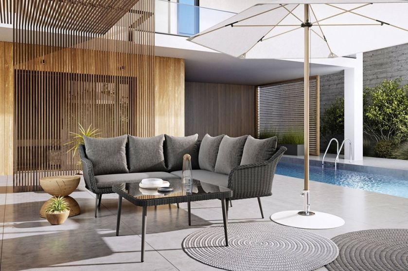 Meble tarasowe z technorattanu Oltre®