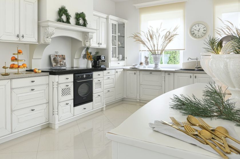 biała kuchnia klasyczna