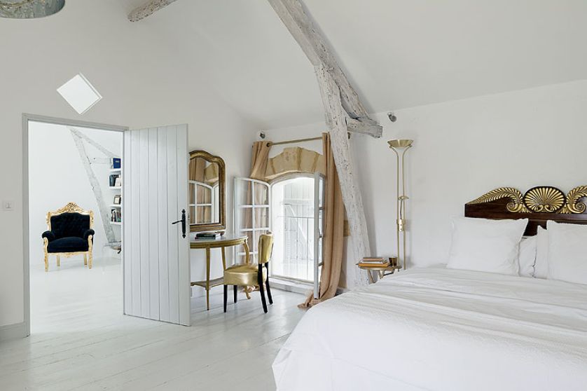 Biała sypialnia - inspiracje, fot. Andreas von Einsiedel/East News