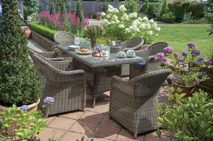 meble ogrodowe z rattanu