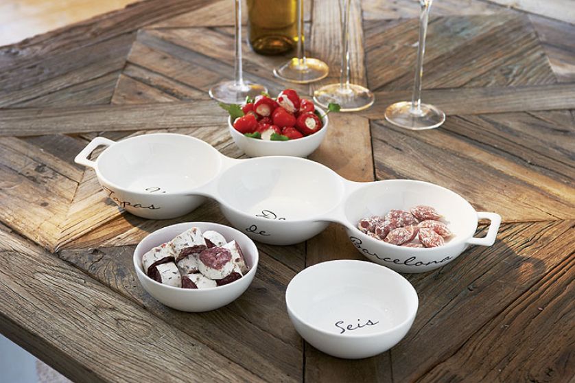 Miseczki na tacy Andalusian, 248 zł. Rivièra Maison. HOUSE MORE