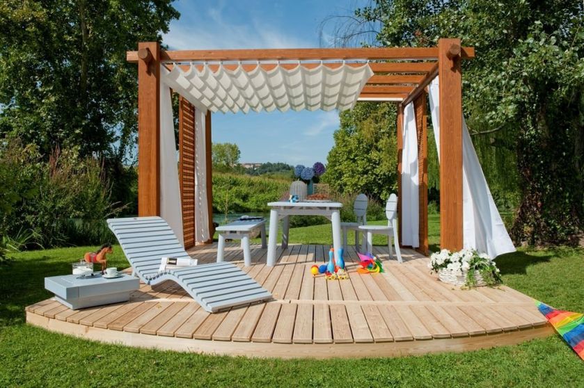 Pergola tarasowa Minerva Libera, Pircher.