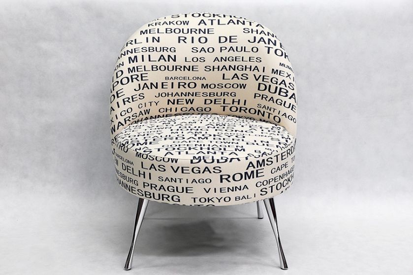 Wobeline: fotel Loft Cream Happy Barok, 800 zł.