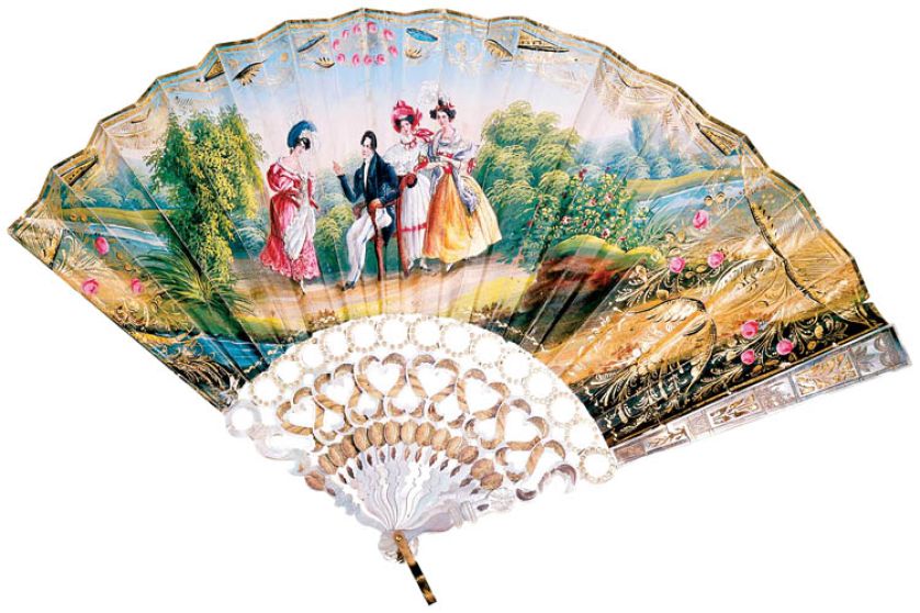 Z romantyzmu, ze sceną Sąd Parysa , ok. 1830 r., fot.FORUM