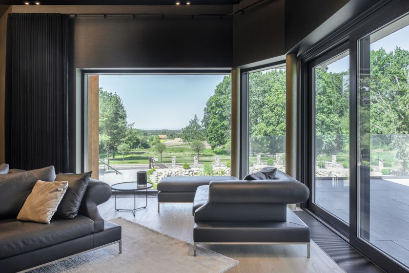 nowoczesna rezydencja wnętrza