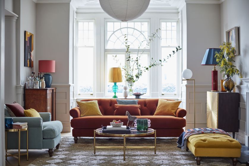 sofa do dużego i małego salonu