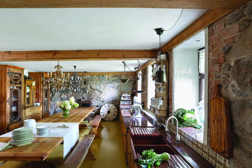 styl dworkowy kuchnia